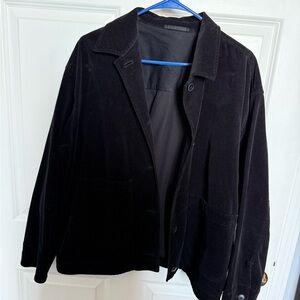 Corduroy black shirt or jacket